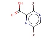 3，6-二溴<span class='lighter'>吡</span><span class='lighter'>嗪</span>-2-甲酸