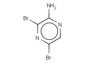 2-<span class='lighter'>氨基</span>-3,5-二<span class='lighter'>溴</span>吡嗪