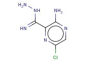 N,3-DIAMINO-6-<span class='lighter'>CHLOROPYRAZINE</span>-2-CARBOXIMIDAMIDE