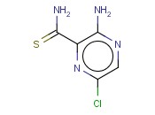 3-AMINO-6-<span class='lighter'>CHLOROPYRAZINE</span>-2-CARBOTHIOAMIDE