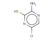 3-AMINO-6-<span class='lighter'>CHLOROPYRAZINE</span>-2-THIOL
