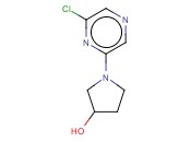 6-(3-HYDROXYPYRROLIDIN-1-YL)-<span class='lighter'>2-CHLOROPYRAZINE</span>