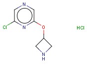 2-(3-AZETIDINYLOXY)-6-<span class='lighter'>CHLOROPYRAZINE</span> HYDROCHLORIDE