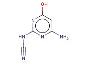 4-<span class='lighter'>氨基</span>-2-氰基亚<span class='lighter'>氨基</span>-6-羟基<span class='lighter'>嘧啶</span>