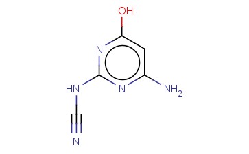4-<span class='lighter'>氨基</span>-2-氰基亚<span class='lighter'>氨基</span>-6-羟基<span class='lighter'>嘧啶</span>