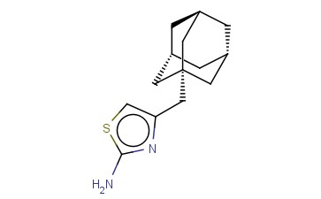 <span class='lighter'>4-ADAMANTAN-1-YLMETHYL-THIAZOL-2-YLAMINE</span>