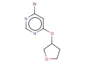 4-BROMO-6-(<span class='lighter'>TETRAHYDROFURAN</span>-3-YLOXY)PYRIMIDINE