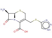 7-氨基-3-[(1H-1,2,3-<span class='lighter'>三</span><span class='lighter'>唑</span>-4-硫代)甲基]-8-氧代-5-硫杂-1-氮杂<span class='lighter'>双</span>环[4.2.0]辛-2-烯-2-甲酸