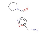 (3-[(PYRROLIDIN-1-YL)CARBONYL]-1,2-OXAZOL-5-YL)METHANAMINE