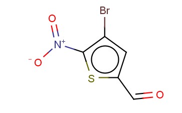 4-<span class='lighter'>溴</span>-5-<span class='lighter'>硝基</span>-2-<span class='lighter'>噻吩</span><span class='lighter'>甲醛</span>