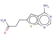 噻吩并[2,3-d]<span class='lighter'>嘧啶</span>-6-丙酰胺,4-<span class='lighter'>氨基</span>-