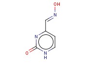 2-OXO-<span class='lighter'>1,2</span>-DIHYDRO-4-PYRIMIDINECARBALDEHYDE OXIME