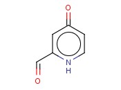 <span class='lighter'>2-PYRIDINECARBOXALDEHYDE</span>, 1,4-DIHYDRO-4-OXO-