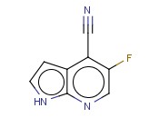 5-<span class='lighter'>FLUORO</span>-1H-PYRROLO[2,3-B]<span class='lighter'>PYRIDINE</span>-4-CARBONITRILE
