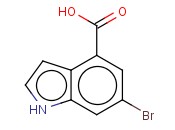 6-<span class='lighter'>溴</span>-1H-<span class='lighter'>吲哚</span>-4-<span class='lighter'>羧酸</span>