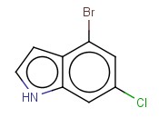 4-BROMO-6-<span class='lighter'>CHLOROINDOLE</span>