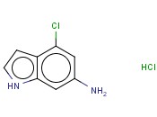 6-AMINO-4-<span class='lighter'>CHLOROINDOLE</span> HYDROCHLORIDE