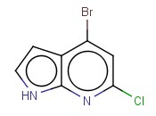 4-溴-6-氯-7-<span class='lighter'>氮</span><span class='lighter'>杂</span><span class='lighter'>吲哚</span>