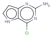 4-<span class='lighter'>CHLORO</span>-5H-PYRROLO[<span class='lighter'>3,2</span>-D]PYRIMIDIN-2-AMINE