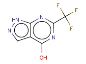 6-(三氟甲基)-1H-<span class='lighter'>吡唑</span>并[3,4-d]嘧啶-4-<span class='lighter'>醇</span>
