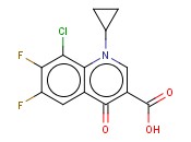 8-氯-1-环丙基-6,7-二氟-1,4-二氢-4-氧代喹啉-3-羧酸