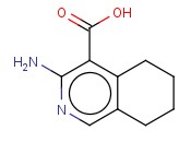 <span class='lighter'>3-AMINO-5,6,7,8-TETRAHYDRO-4-ISOQUINOLINECARBOXYLIC</span> ACID