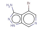 <span class='lighter'>1H-PYRAZOLO</span>[<span class='lighter'>3,4-C</span>]<span class='lighter'>PYRIDIN-3-AMINE</span>, <span class='lighter'>4-BROMO-</span>