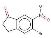 5-BROMO-6-NITRO-1-<span class='lighter'>INDANONE</span>