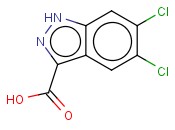 5,6-二氯-1H-<span class='lighter'>吲</span><span class='lighter'>唑</span>-3-羧酸