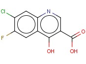 7-<span class='lighter'>CHLORO-6-FLUORO-4-HYDROXY</span>-3-QUINOLINECARBOXYLIC ACID