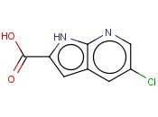 5-<span class='lighter'>CHLORO</span>-1H-PYRROLO[2,3-B]<span class='lighter'>PYRIDINE</span>-2-CARBOXYLIC ACID