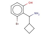 2-(AMINOCYCLOBUTYLMETHYL)-3-<span class='lighter'>BROMOPHENOL</span>