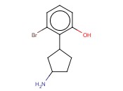 2-(3-AMINOCYCLOPENTYL)-3-<span class='lighter'>BROMOPHENOL</span>