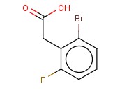 2-BROMO-6-<span class='lighter'>FLUOROPHENYLACETIC</span> ACID