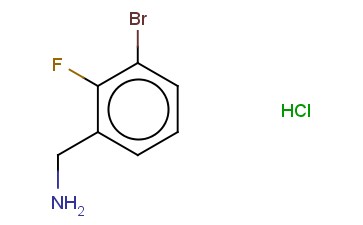 3-BROMO-2-<span class='lighter'>FLUOROBENZYLAMINE</span> HYDROCHLORIDE