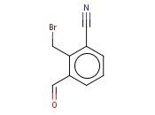 2-(BROMOMETHYL)-<span class='lighter'>3-CYANOBENZALDEHYDE</span>