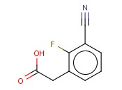 3-CYANO-2-<span class='lighter'>FLUOROPHENYLACETIC</span> ACID