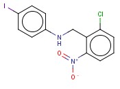 N-[(2-CHLORO-6-NITROPHENYL)METHYL]-<span class='lighter'>4-IODOANILINE</span>