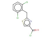 2-(2,6-二<span class='lighter'>氯</span>苄基)-1,3-噻唑-4-羰<span class='lighter'>酰</span><span class='lighter'>氯</span>