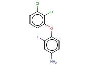 4-(2,3-DICHLOROPHENOXY)-<span class='lighter'>3-IODOANILINE</span>