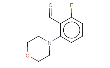 2-(N-MORPHOLINYL)-6-FLUOROBENZALDEHYDE