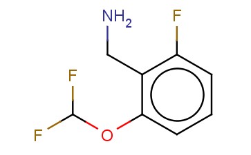 2-(DIFLUOROMETHOXY)-6-<span class='lighter'>FLUOROBENZYLAMINE</span>