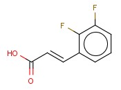 反式-2,3-二氟<span class='lighter'>肉桂酸</span>