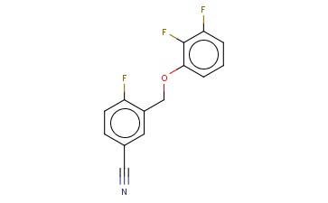 3-(2,3-DIFLUOROPHENOXYMETHYL)-<span class='lighter'>4-FLUOROBENZONITRILE</span>