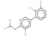 2-(DIFLUOROMETHOXY)-5-(2,3-DIFLUOROPHENYL)-<span class='lighter'>3-FLUOROPYRIDINE</span>