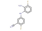5-[(2-AMINO-3-FLUOROPHENYL)AMINO]-<span class='lighter'>2-FLUOROBENZONITRILE</span>
