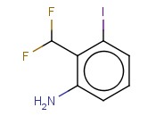 2-(DIFLUOROMETHYL)-<span class='lighter'>3-IODOANILINE</span>