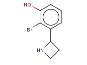 3-AZETIDIN-2-YL-2-<span class='lighter'>BROMOPHENOL</span>
