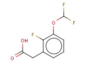 3-(DIFLUOROMETHOXY)-<span class='lighter'>2-FLUOROPHENYLACETIC</span> ACID