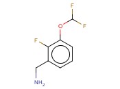 3-(DIFLUOROMETHOXY)-<span class='lighter'>2-FLUOROBENZYLAMINE</span>